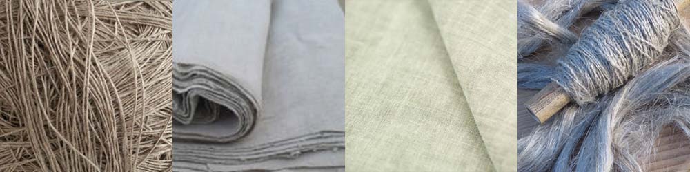 création de textile de lin