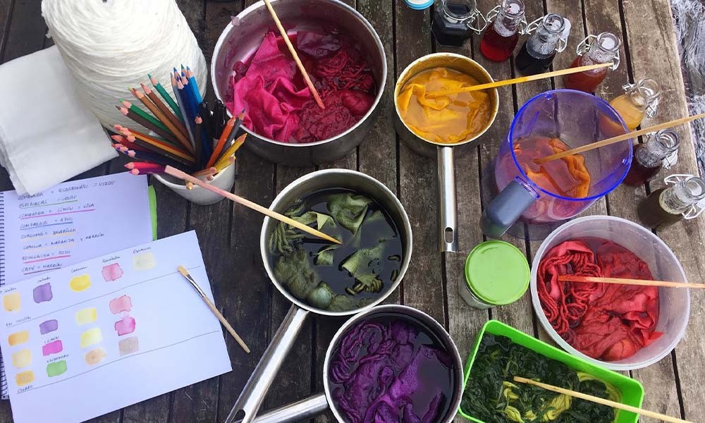 Kit do it yourself Natural primary dyes